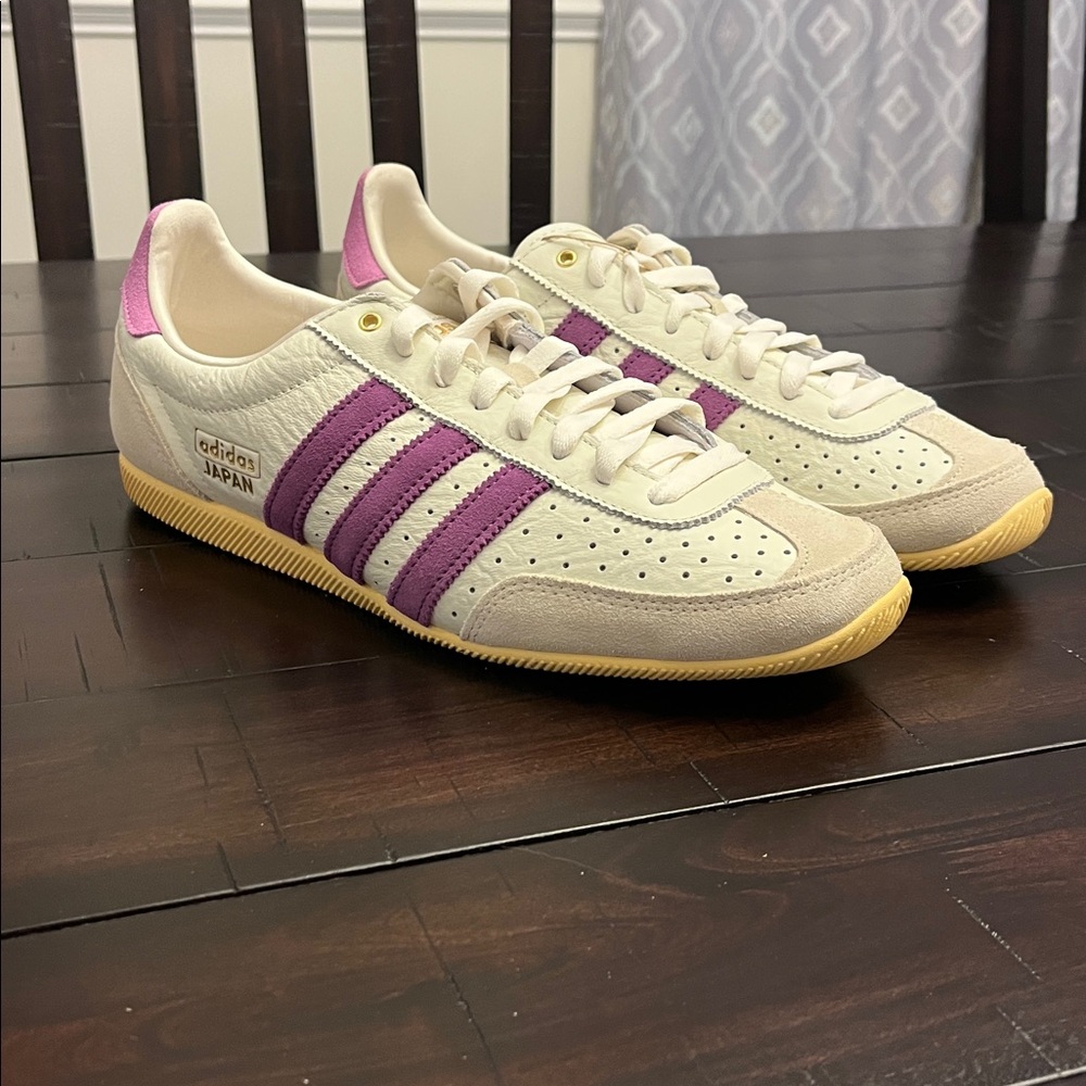 Adidas Japan Shoes Sneakers new Off White Mauve JQ6931 Women’s Size 10